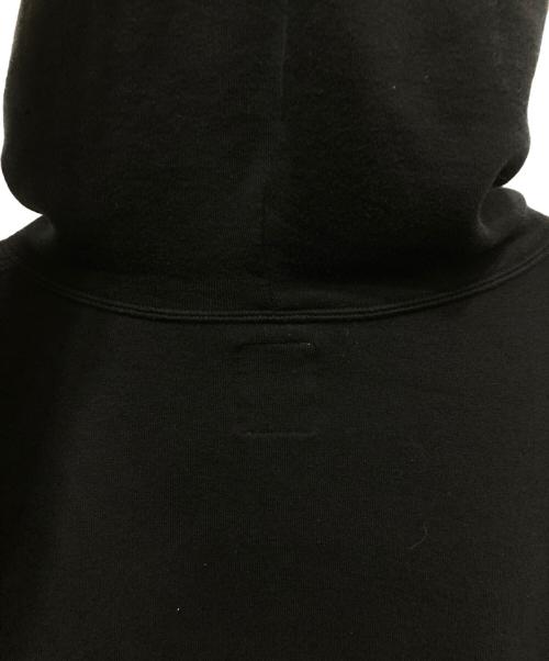 uniform experiment（ユニフォームエクスペリメント）uniform experiment (ユニフォームエクスペリメント) LOGO SWEAT HOODIE ブラック サイズ:3の古着・服飾アイテム
