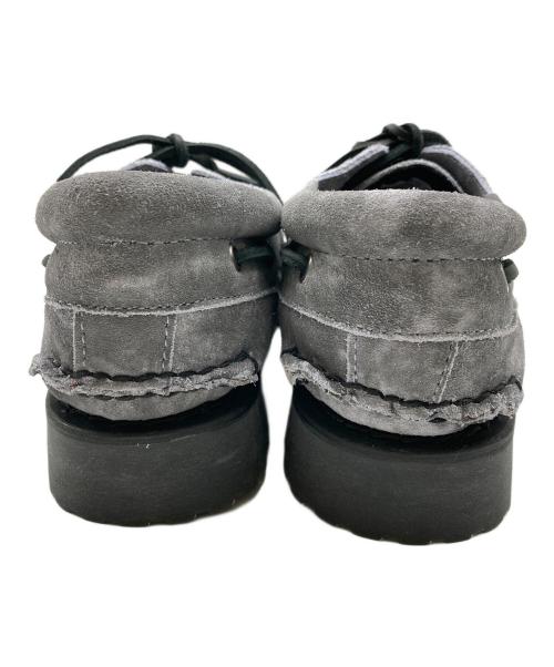 Timberland（ティンバーランド）Timberland (ティンバーランド) 3eye ラグ ハンドソーン ボート シューズ グレー サイズ:28の古着・服飾アイテム