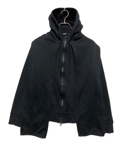 Y-3（ワイスリー）Y-3 (ワイスリー) デタッチャブルパーカー ブラック サイズ:XSの古着・服飾アイテム