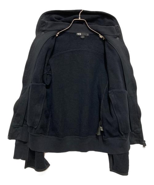 Y-3（ワイスリー）Y-3 (ワイスリー) デタッチャブルパーカー ブラック サイズ:XSの古着・服飾アイテム