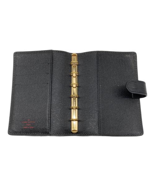 LOUIS VUITTON（ルイ ヴィトン）LOUIS VUITTON (ルイ ヴィトン) 手帳カバー ブラックの古着・服飾アイテム