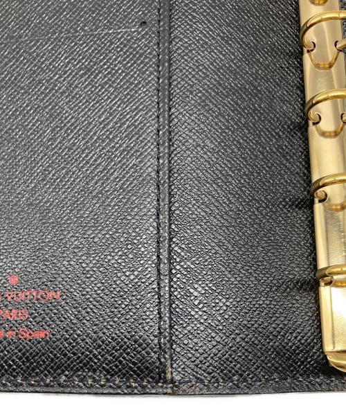 LOUIS VUITTON（ルイ ヴィトン）LOUIS VUITTON (ルイ ヴィトン) 手帳カバー ブラックの古着・服飾アイテム