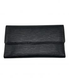 LOUIS VUITTON（ルイ ヴィトン）の古着「長財布」｜ブラック