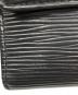 中古・古着 LOUIS VUITTON (ルイ ヴィトン) 長財布 ブラック：15000円