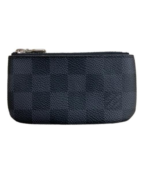 LOUIS VUITTON（ルイ ヴィトン）LOUIS VUITTON (ルイ ヴィトン) ポシェット・クレ ダミエ・グラフィット ブラックの古着・服飾アイテム