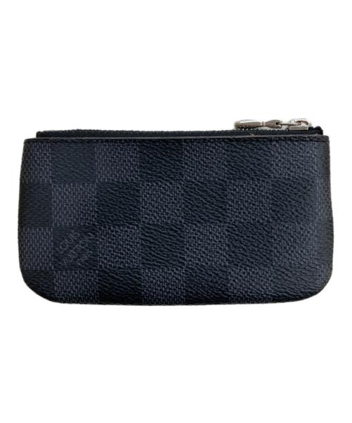 LOUIS VUITTON（ルイ ヴィトン）LOUIS VUITTON (ルイ ヴィトン) ポシェット・クレ ダミエ・グラフィット ブラックの古着・服飾アイテム