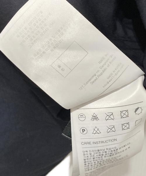 WE11DONE（ウェルダン）WE11DONE (ウェルダン) ペイント加工フードシャツ ブラック サイズ:Mの古着・服飾アイテム
