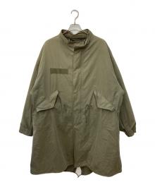 FREAK'S STORE（フリークスストア）の古着「ライナー付モッズコート」｜カーキ