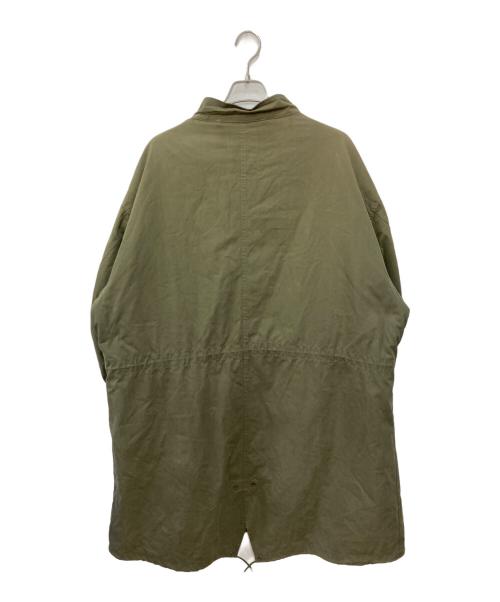 FREAK'S STORE（フリークスストア）FREAK'S STORE (フリークスストア) ライナー付モッズコート カーキ サイズ:Ⅼの古着・服飾アイテム