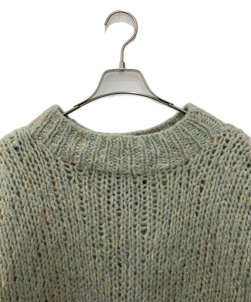 UNUSED（アンユーズド）UNUSED (アンユーズド) Hand-Knitting Sweater グリーン サイズ:3の古着・服飾アイテム