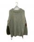 UNUSED（アンユーズド）の古着「Hand-Knitting Sweater」｜グリーン