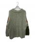UNUSED (アンユーズド) Hand-Knitting Sweater グリーン サイズ:3：6000円