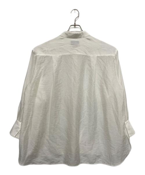 DEPAREILLE（デパリエ）DEPAREILLE (デパリエ) シルク混シアーシャツ ホワイト サイズ:38の古着・服飾アイテム