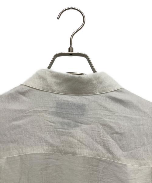 DEPAREILLE（デパリエ）DEPAREILLE (デパリエ) シルク混シアーシャツ ホワイト サイズ:38の古着・服飾アイテム