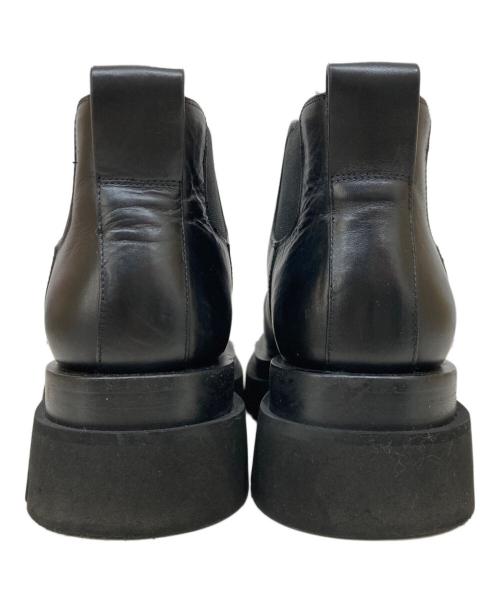 BOTTEGA VENETA（ボッテガベネタ）BOTTEGA VENETA (ボッテガベネタ) ラグ チェルシーアンクルブーツ ブラック サイズ:35の古着・服飾アイテム