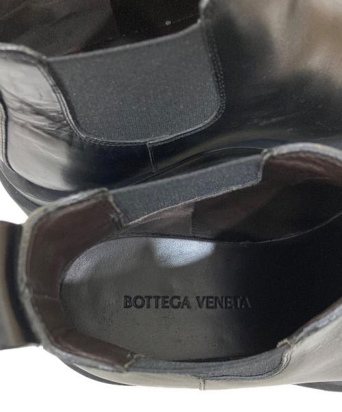 BOTTEGA VENETA（ボッテガベネタ）BOTTEGA VENETA (ボッテガベネタ) ラグ チェルシーアンクルブーツ ブラック サイズ:35の古着・服飾アイテム
