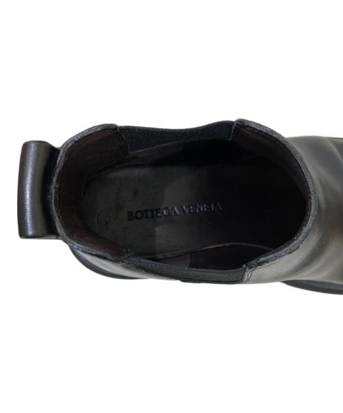 BOTTEGA VENETA（ボッテガベネタ）BOTTEGA VENETA (ボッテガベネタ) ラグ チェルシーアンクルブーツ ブラック サイズ:35の古着・服飾アイテム