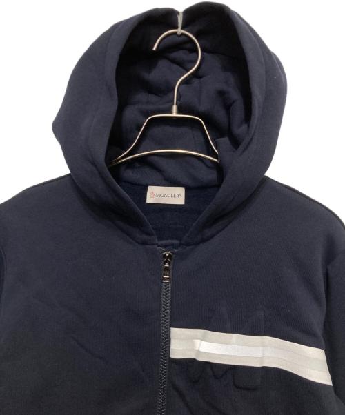 MONCLER（モンクレール）MONCLER (モンクレール) ジップパーカー ネイビー サイズ:	SIZE 14ANNI 164CMの古着・服飾アイテム