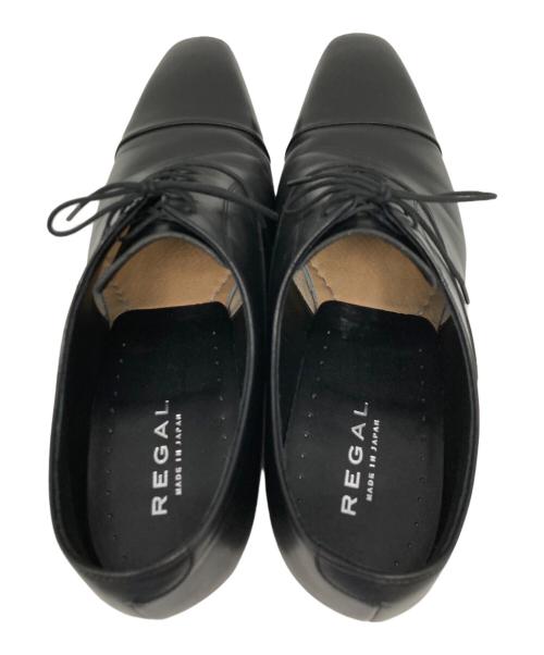 REGAL（リーガル）REGAL (リーガル) ストレートチップシューズ ブラック サイズ:26　1/2の古着・服飾アイテム