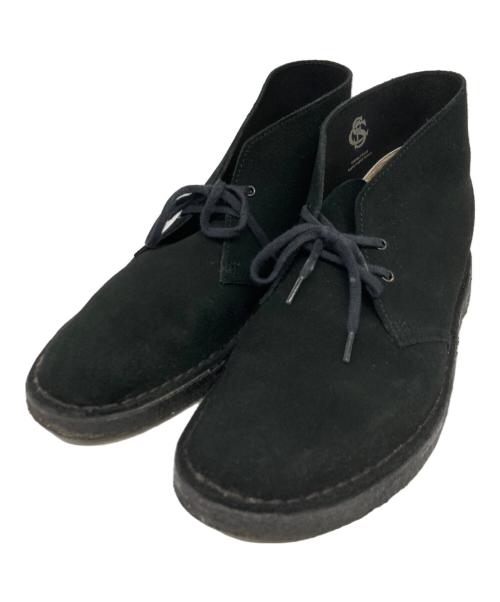 CLARKS ORIGINALS（クラークス オリジナルズ）Clarks Originals (クラークス オリジナルズ) デザートブーツ ブラック サイズ:26の古着・服飾アイテム