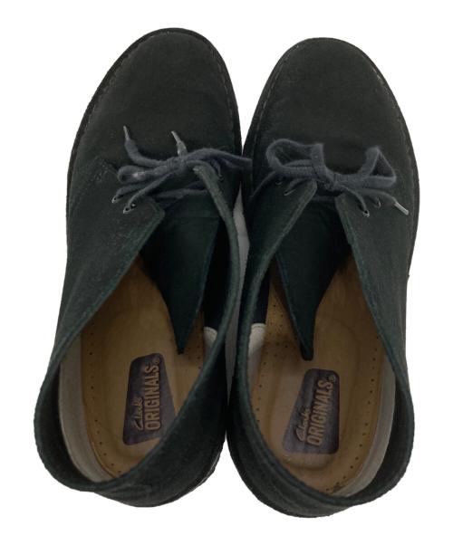 CLARKS ORIGINALS（クラークス オリジナルズ）Clarks Originals (クラークス オリジナルズ) デザートブーツ ブラック サイズ:26の古着・服飾アイテム