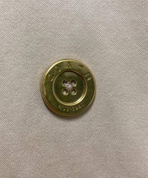 COACH（コーチ）COACH (コーチ) 金釦トレンチコート ベージュ サイズ:Sの古着・服飾アイテム
