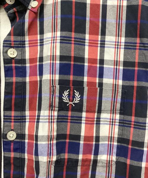 FRED PERRY（フレッドペリー）FRED PERRY (フレッドペリー) End On End Rib Shir レッド サイズ:Sの古着・服飾アイテム
