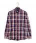 FRED PERRY（フレッドペリー）の古着「End On End Rib Shir」｜レッド