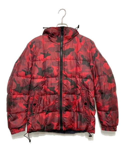 BLACK LABEL CRESTBRIDGE（ブラックレーベル クレストブリッジ）BLACK LABEL CRESTBRIDGE (ブラックレーベル クレストブリッジ) リバーシブルダウンジャケット ネイビー サイズ:Ⅿの古着・服飾アイテム