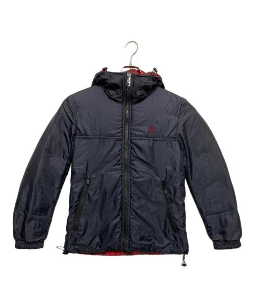 BLACK LABEL CRESTBRIDGE（ブラックレーベル クレストブリッジ）BLACK LABEL CRESTBRIDGE (ブラックレーベル クレストブリッジ) リバーシブルダウンジャケット ネイビー サイズ:Ⅿの古着・服飾アイテム