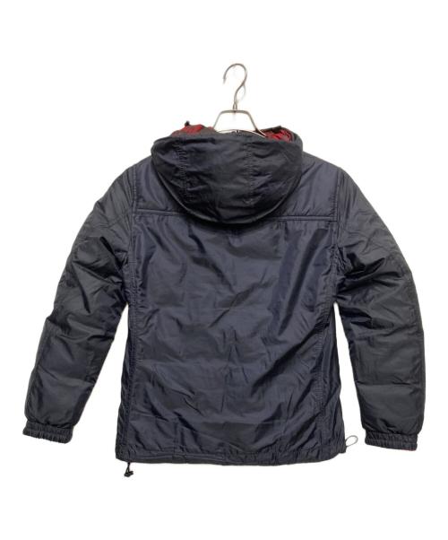BLACK LABEL CRESTBRIDGE（ブラックレーベル クレストブリッジ）BLACK LABEL CRESTBRIDGE (ブラックレーベル クレストブリッジ) リバーシブルダウンジャケット ネイビー サイズ:Ⅿの古着・服飾アイテム
