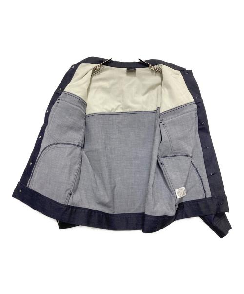 NEW BALANCE（ニューバランス）NEW BALANCE (ニューバランス) MET24 Denim Cardigan インディゴ サイズ:Sの古着・服飾アイテム
