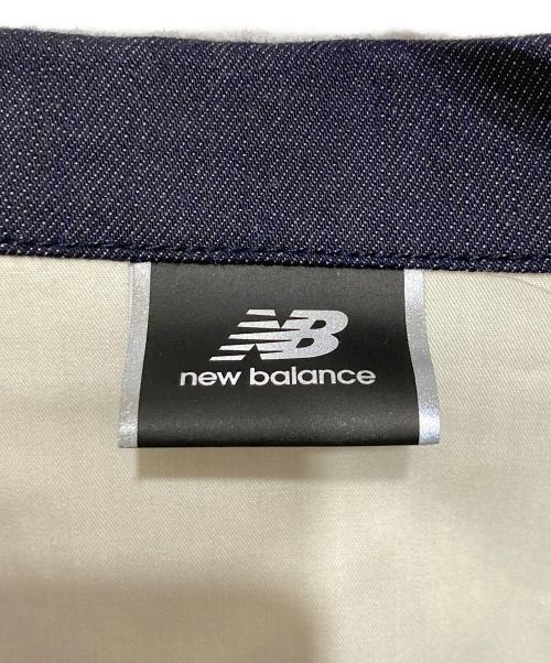 NEW BALANCE（ニューバランス）NEW BALANCE (ニューバランス) MET24 Denim Cardigan インディゴ サイズ:Sの古着・服飾アイテム