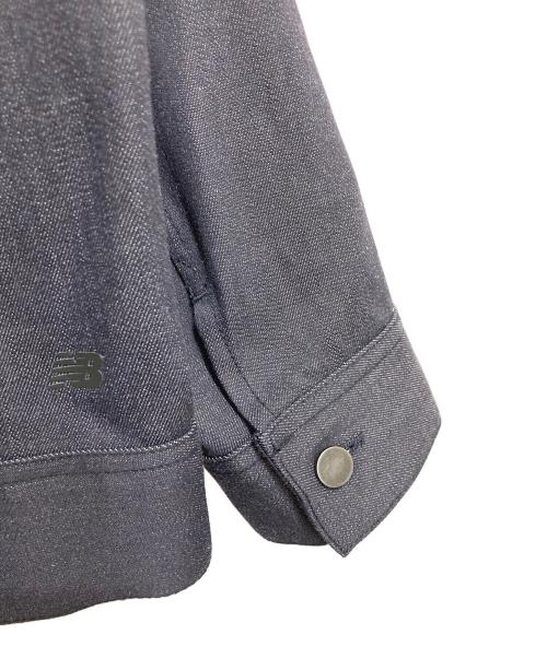 NEW BALANCE（ニューバランス）NEW BALANCE (ニューバランス) MET24 Denim Cardigan インディゴ サイズ:Sの古着・服飾アイテム
