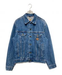CarHartt（カーハート）の古着「90’s デニムトラッカージャケット」｜ブルー