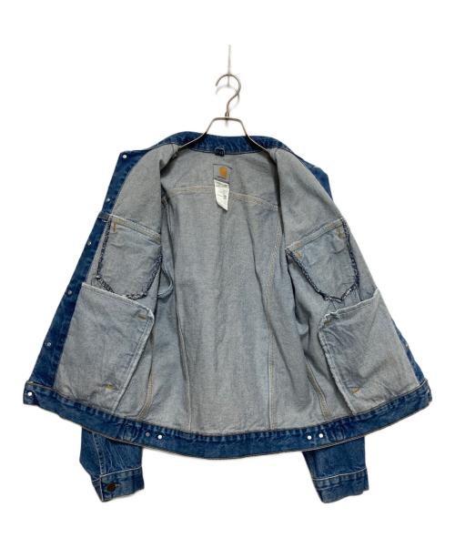 CarHartt（カーハート）CarHartt (カーハート) 90’s デニムトラッカージャケット ブルー サイズ:Sの古着・服飾アイテム