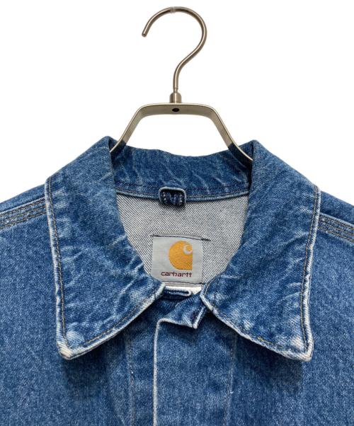 CarHartt（カーハート）CarHartt (カーハート) 90’s デニムトラッカージャケット ブルー サイズ:Sの古着・服飾アイテム