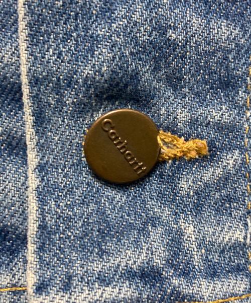 CarHartt（カーハート）CarHartt (カーハート) 90’s デニムトラッカージャケット ブルー サイズ:Sの古着・服飾アイテム