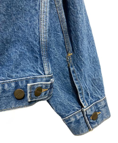 CarHartt（カーハート）CarHartt (カーハート) 90’s デニムトラッカージャケット ブルー サイズ:Sの古着・服飾アイテム