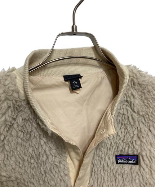 Patagonia（パタゴニア）Patagonia (パタゴニア) Retro-X Fleece Bomber Jacket（レトロ-X フリース ボンバージャケット） アイボリー サイズ:XXLの古着・服飾アイテム