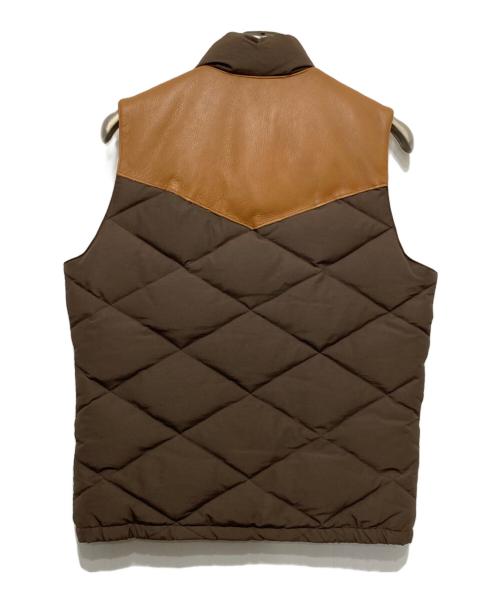 Pherrow's（フェローズ）PHERROW'S (フェローズ) Northern Explorer Down Vest（ノーザンエクスプローラーダウンベスト） ブラウン サイズ:38の古着・服飾アイテム
