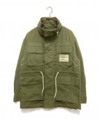 DIESELディーゼル）の古着「J-TOUCHIN M-65ジャケット」｜グリーン