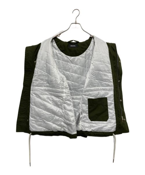 DIESEL（ディーゼル）DIESEL (ディーゼル) J-TOUCHIN M-65ジャケット グリーン サイズ:XSの古着・服飾アイテム