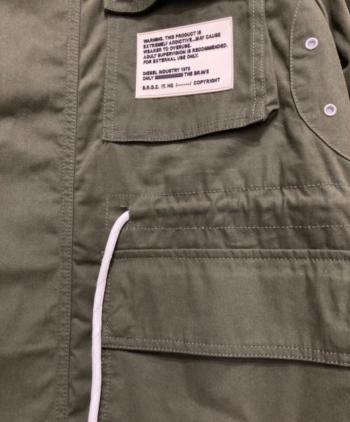DIESEL（ディーゼル）DIESEL (ディーゼル) J-TOUCHIN M-65ジャケット グリーン サイズ:XSの古着・服飾アイテム
