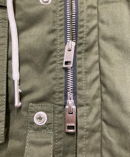 DIESEL（ディーゼル）DIESEL (ディーゼル) J-TOUCHIN M-65ジャケット グリーン サイズ:XSの古着・服飾アイテム