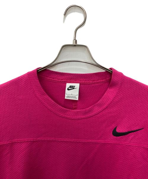 NIKE（ナイキ）NIKE (ナイキ) stussy (ステューシー) Long Sleeve Top Fireberry ピンク サイズ:Ⅼの古着・服飾アイテム