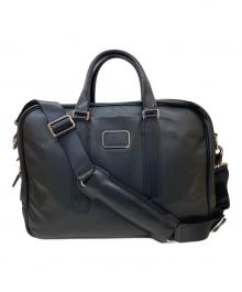 TUMI（トゥミ）の古着「JARVISデラックス ラップトップ 2WAY レザー ブリーフケース」｜ブラック