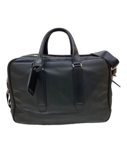 TUMI（トゥミ）TUMI (トゥミ) JARVISデラックス ラップトップ 2WAY レザー ブリーフケース ブラックの古着・服飾アイテム