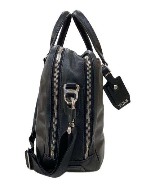 TUMI（トゥミ）TUMI (トゥミ) JARVISデラックス ラップトップ 2WAY レザー ブリーフケース ブラックの古着・服飾アイテム