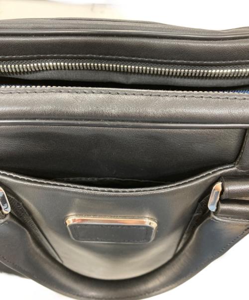 TUMI（トゥミ）TUMI (トゥミ) JARVISデラックス ラップトップ 2WAY レザー ブリーフケース ブラックの古着・服飾アイテム